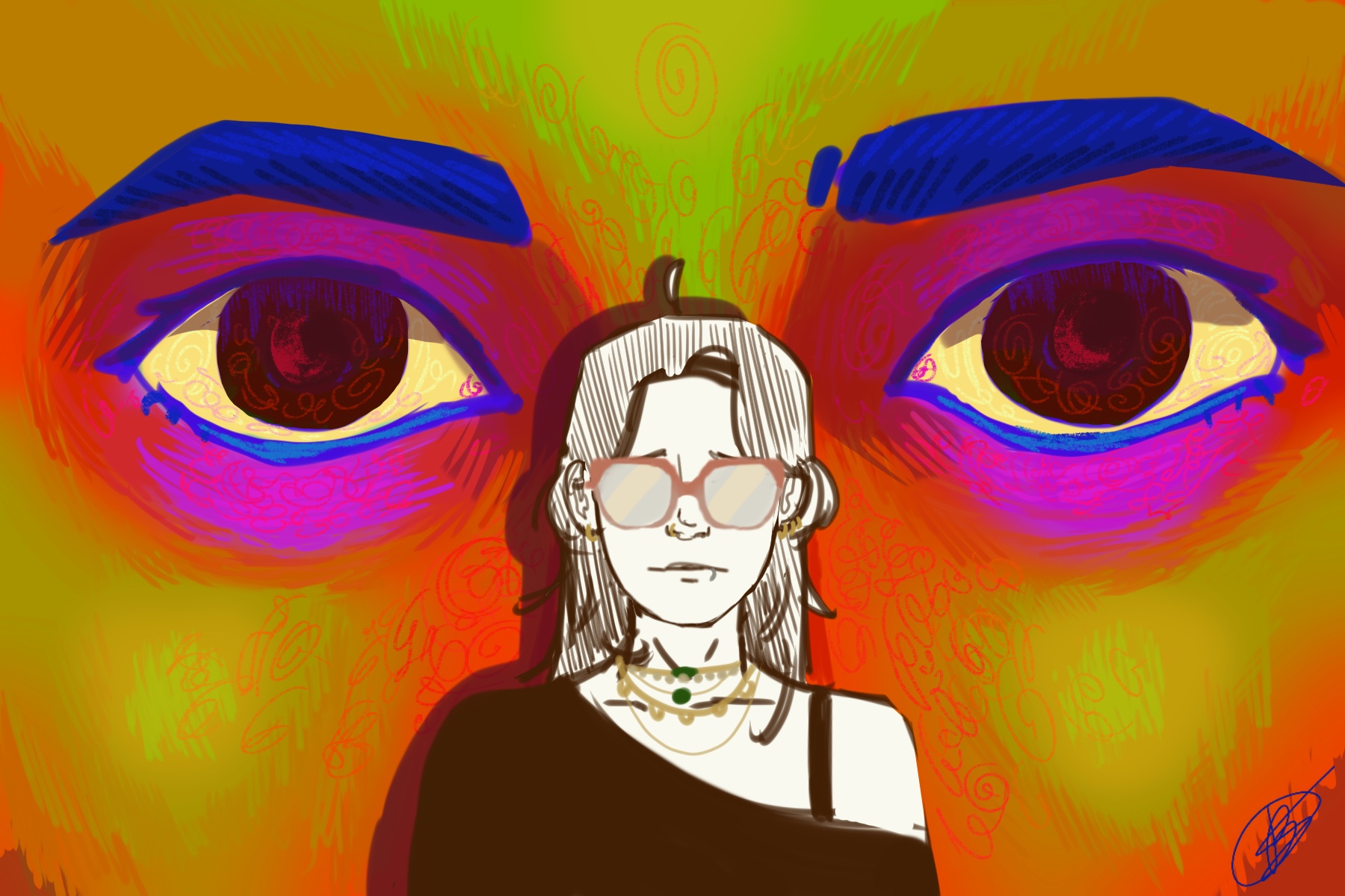 Illustration yeux