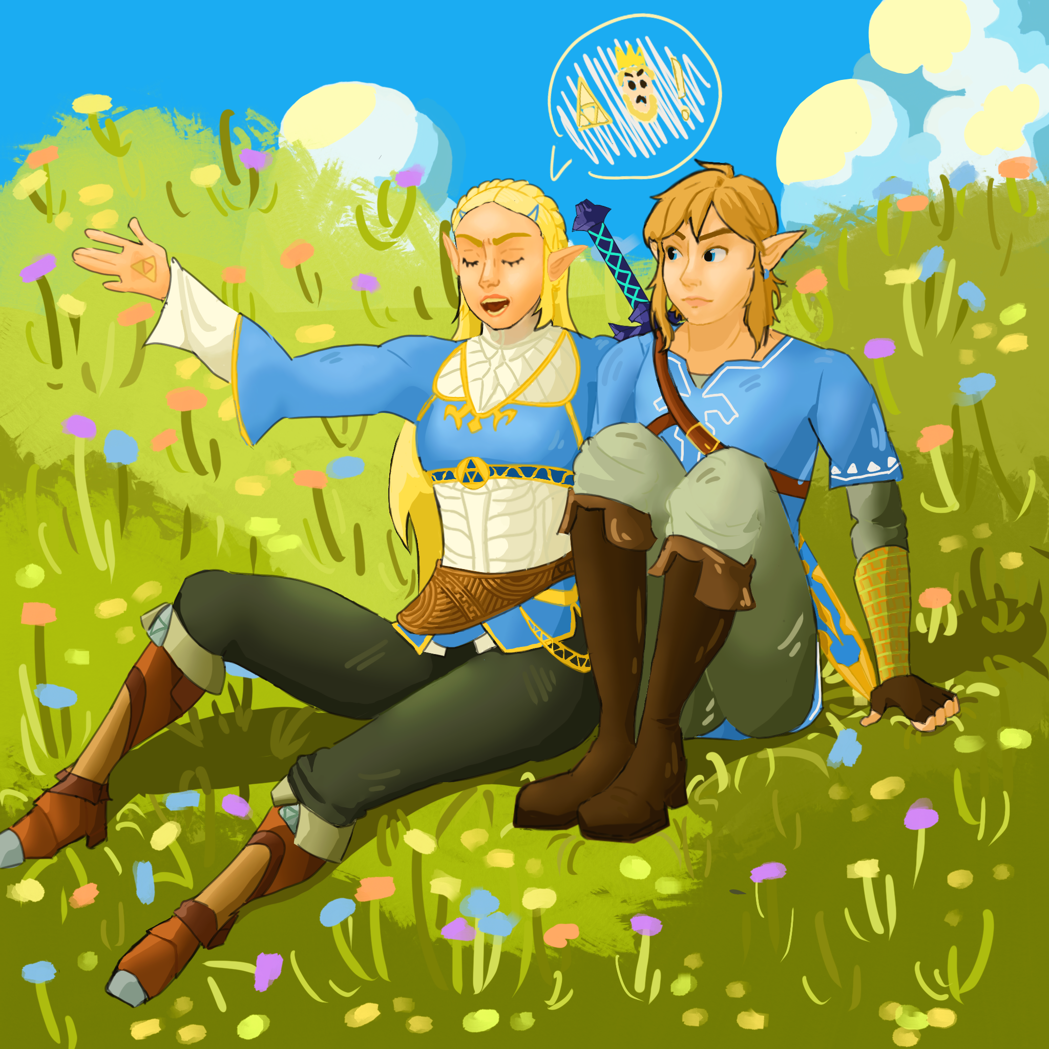 Zelda et Link